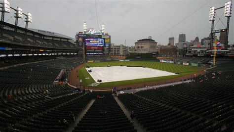 detroit tigers weather today